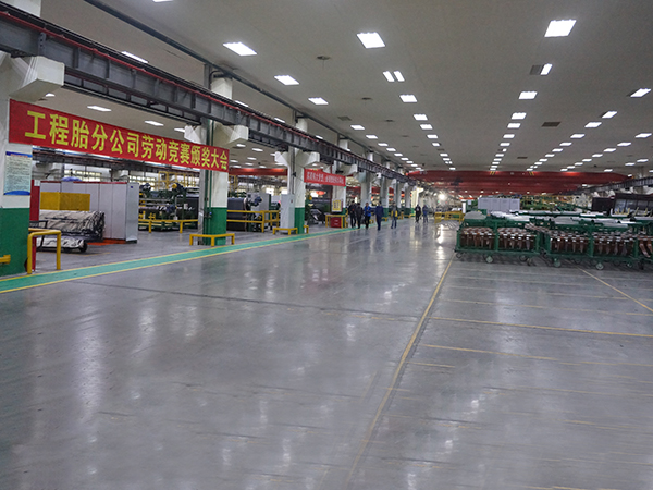 工程胎（tāi）現場整潔靚麗